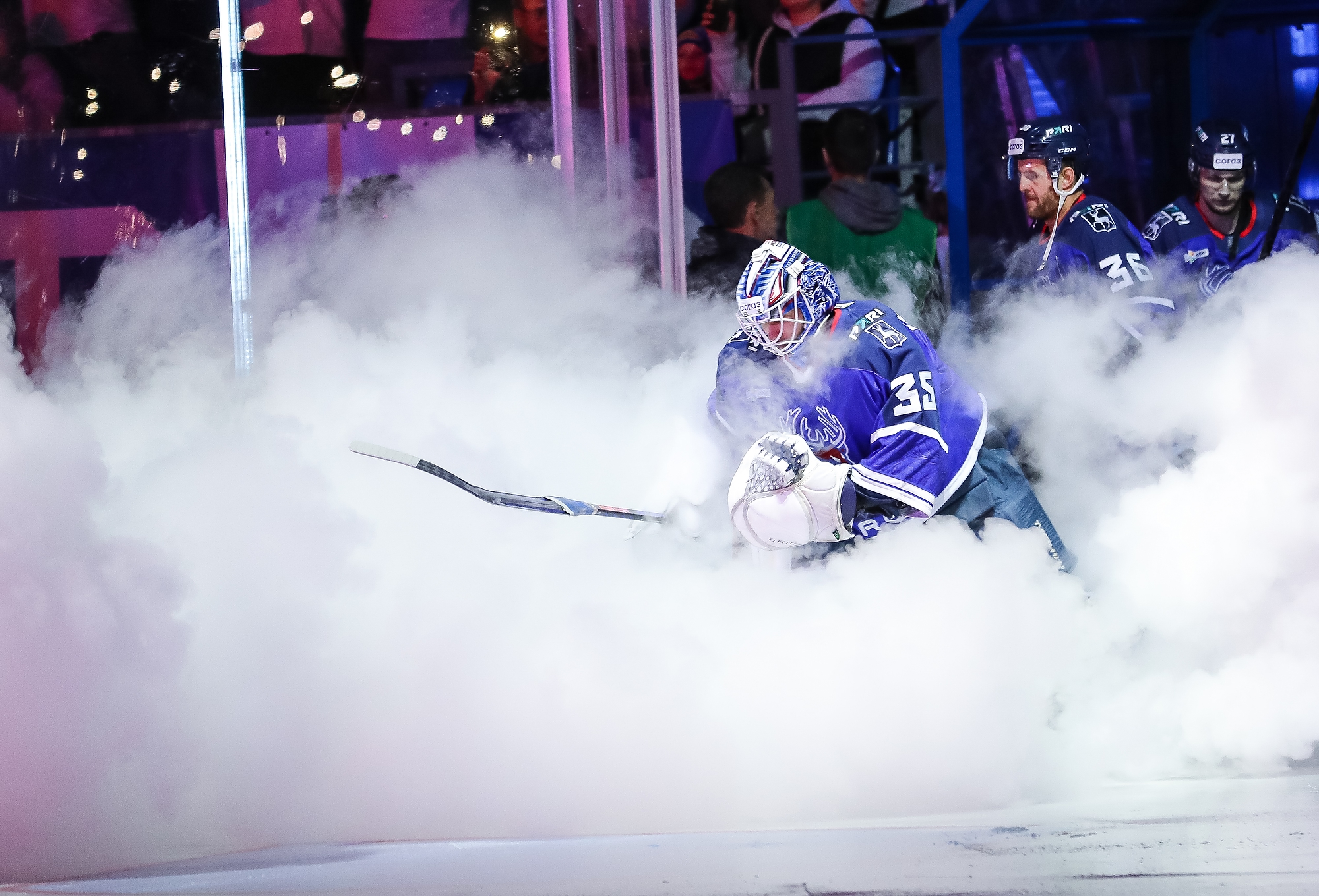 Атмосфера матча «Торпедо» - «Северсталь»