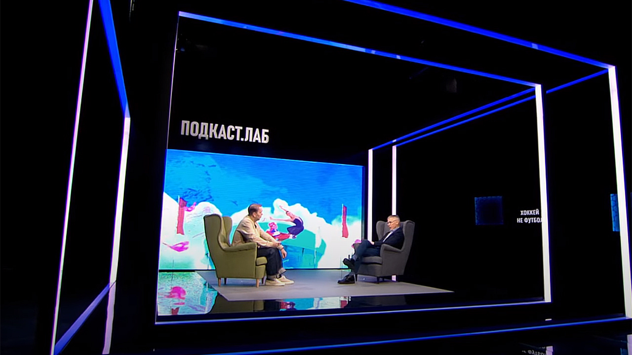 Игорь Ларионов - на Первом канале