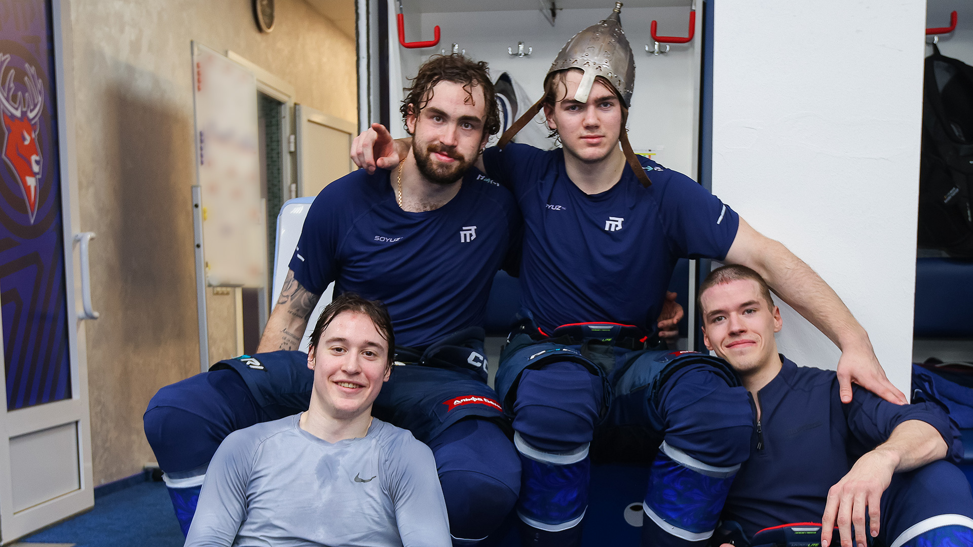 Победная раздевалка после матча с «Локомотивом»